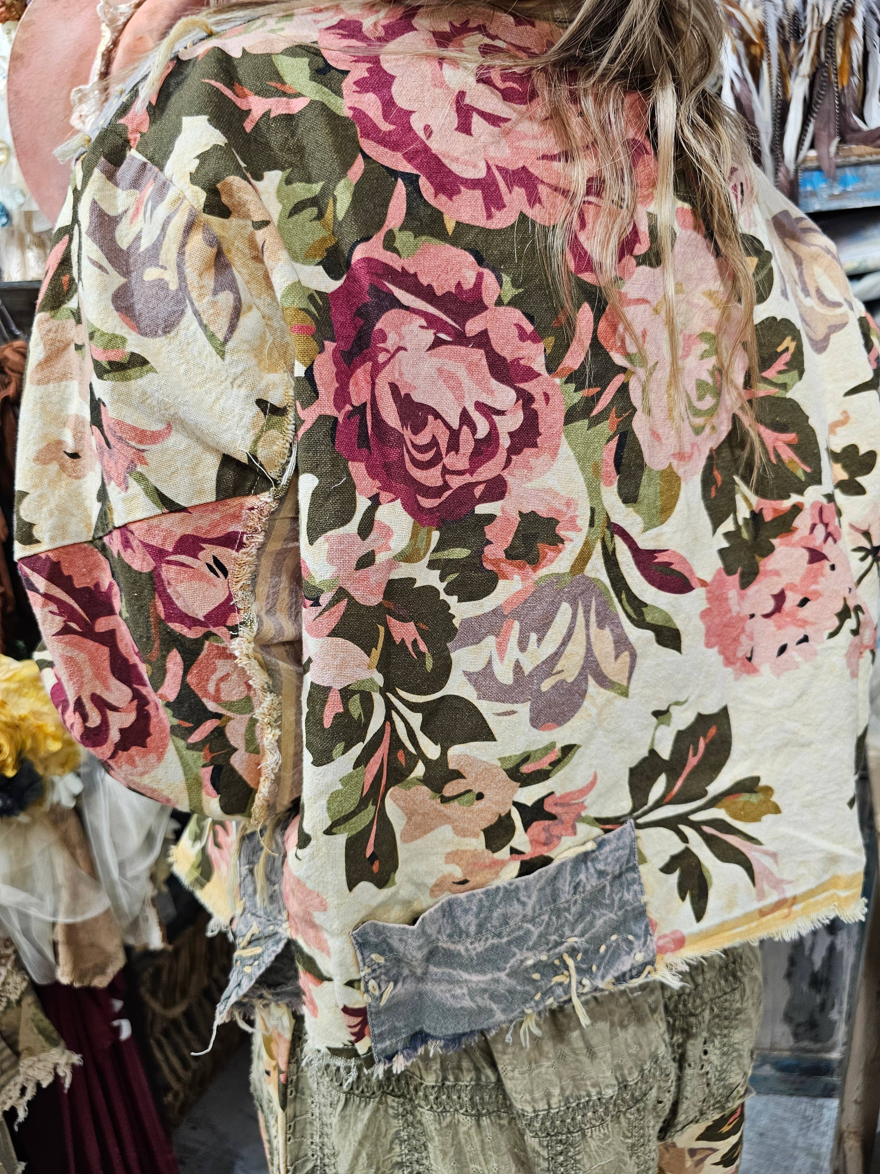 Chambray Knotted Shirt/Jacket