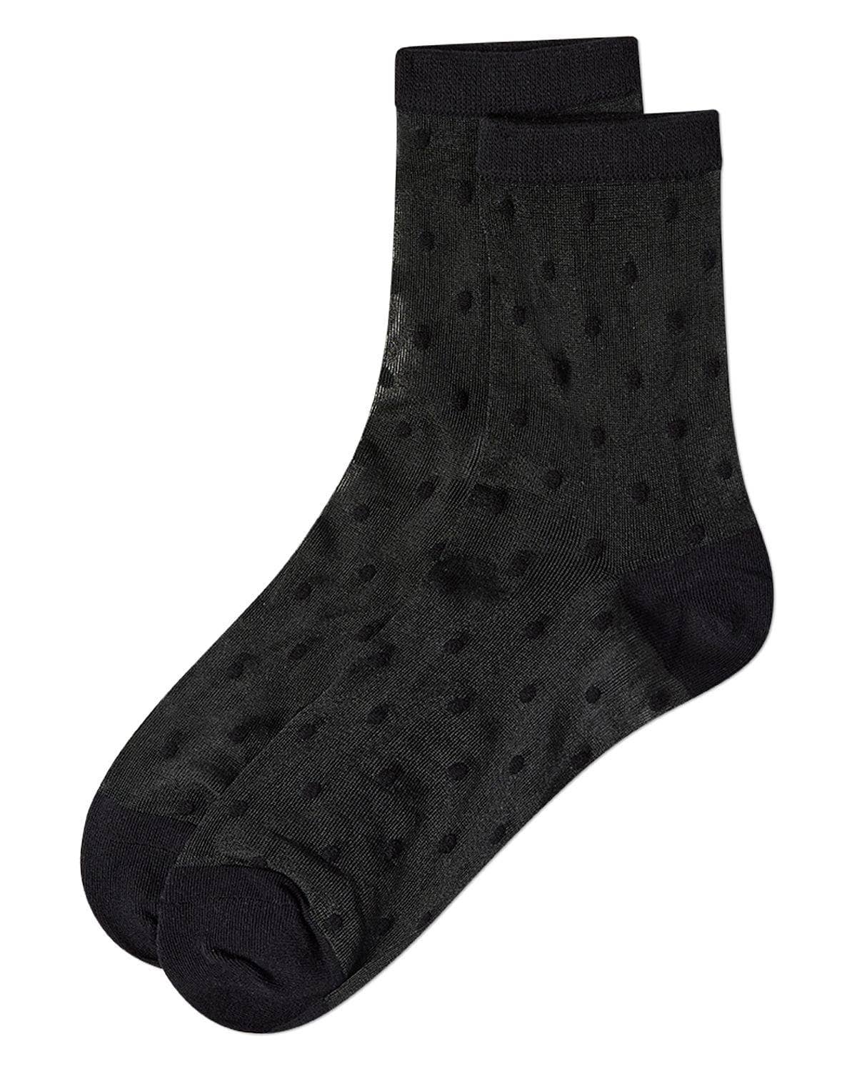 Sheer All Over Polka Dot Anklet